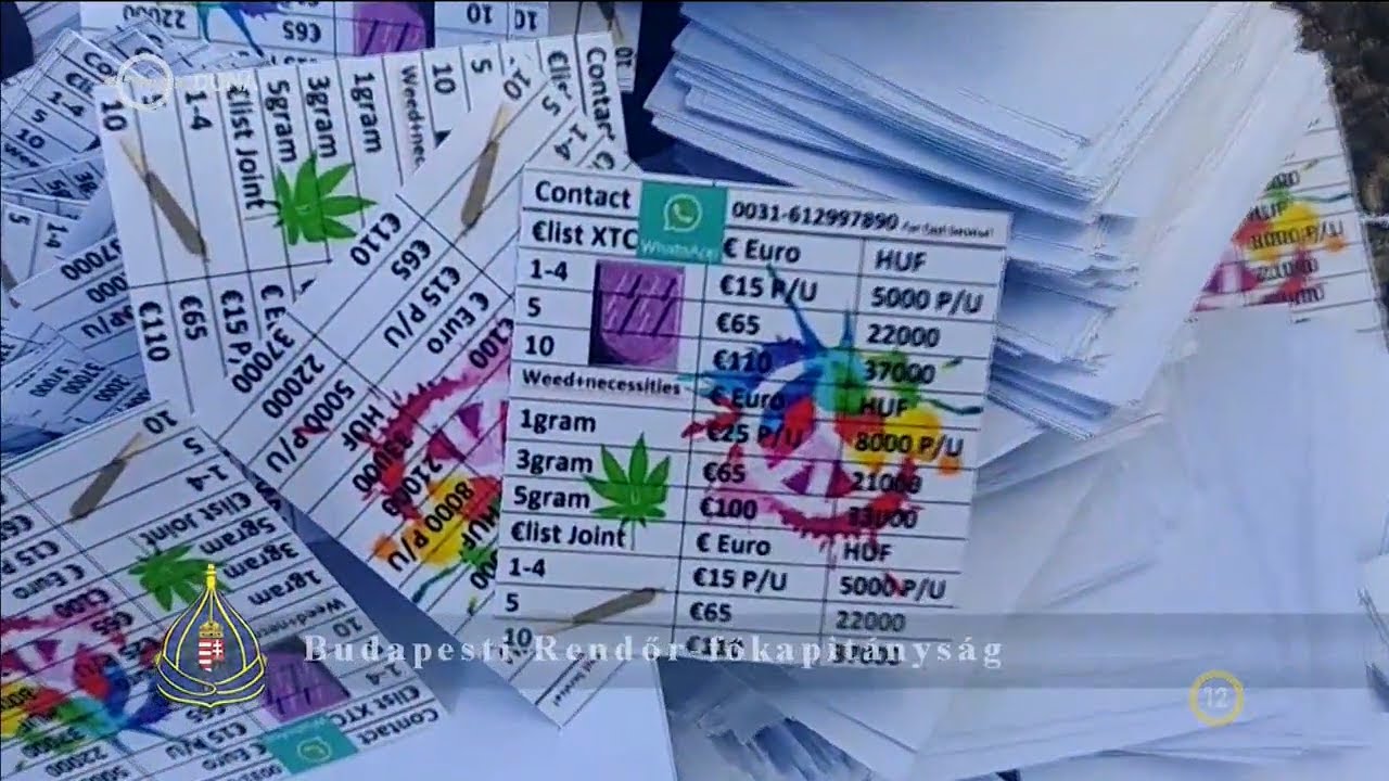 Kékfény - Plakáton is hirdették a drogot (2021.01.25.)
