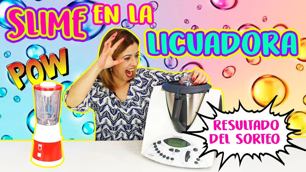 Slime en la LICUADORA o Slime en la THERMOMIX | Videos de Slime