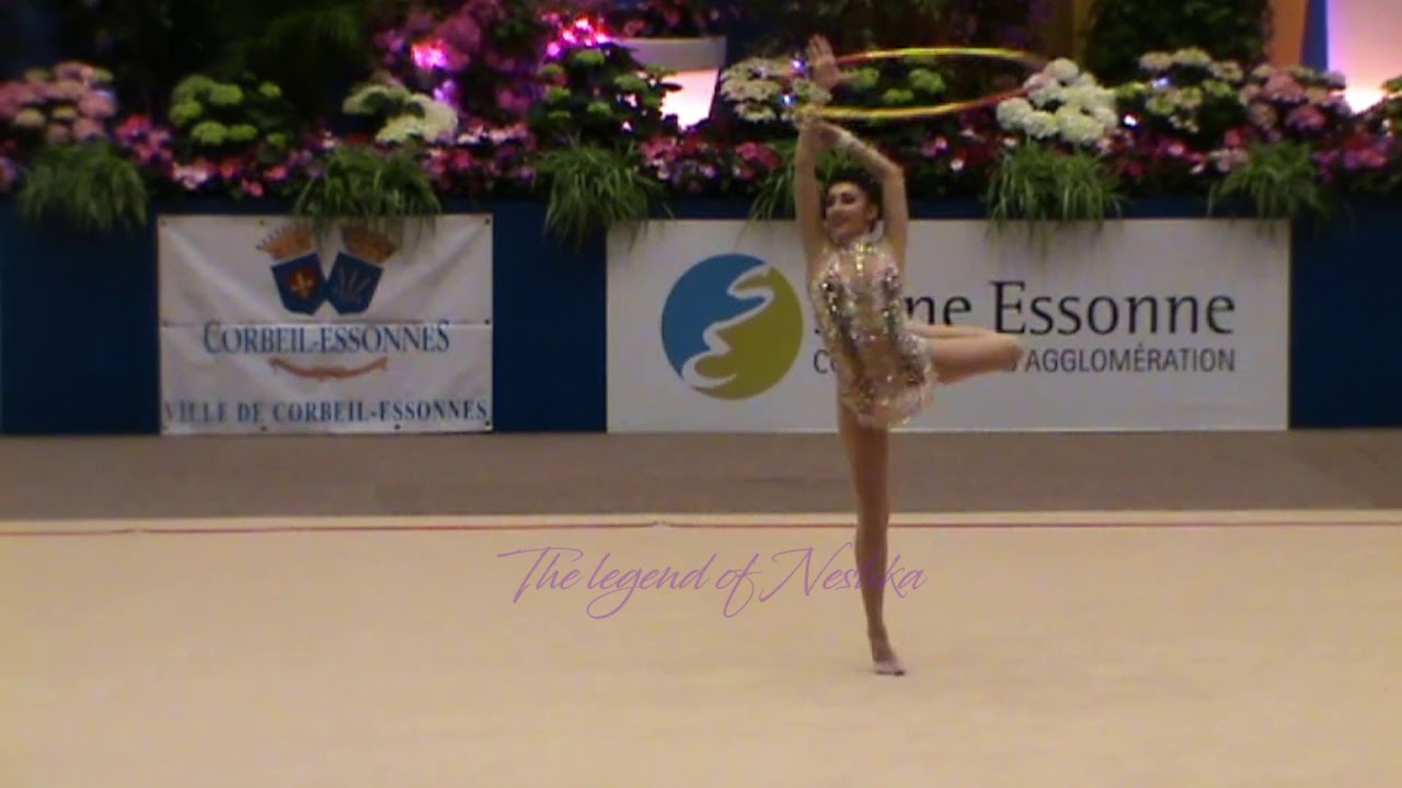 Varvara FILIOU (GRE) hoop - 2014 Corbeil AA