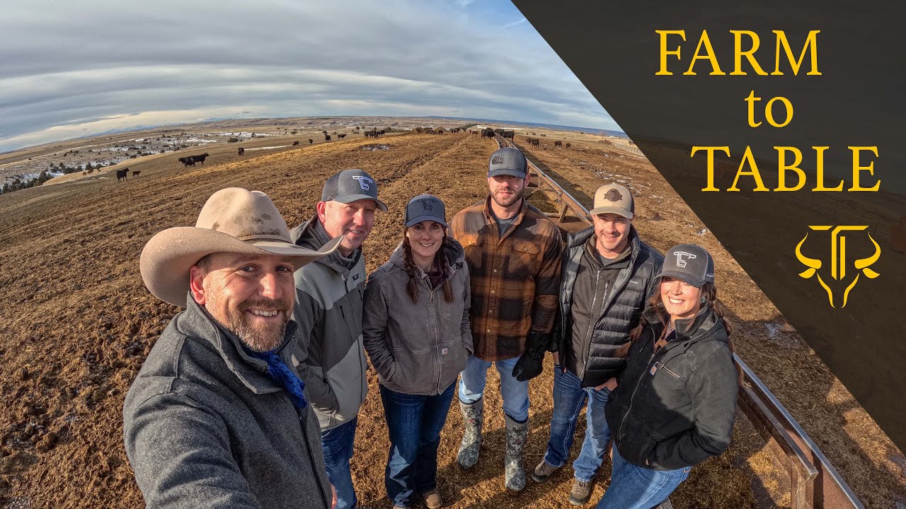 Farm to Table Ranch in Montana ( WAGYU TASTE TEST )