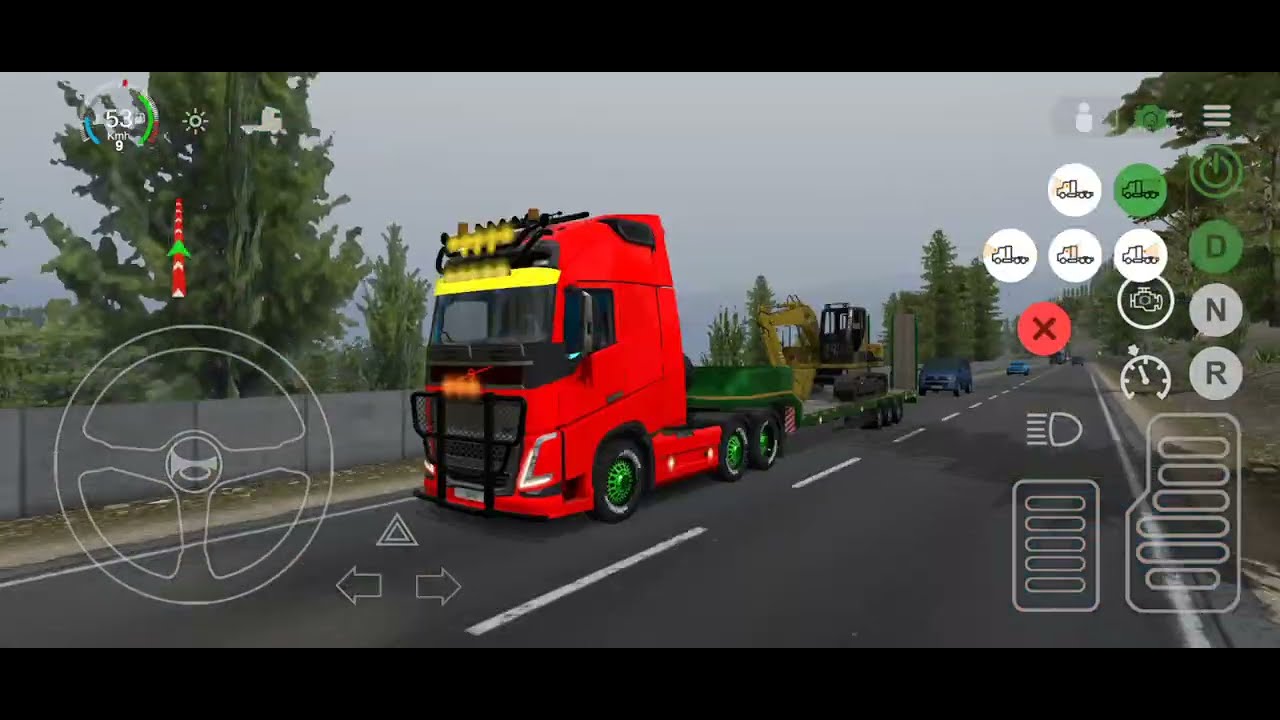 Universal truck simulator very hard mission 😧 Volvo Truck 🚛