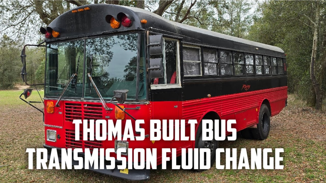 1999 Thomas Built Bus AT545 Transmission Fluid Change E4