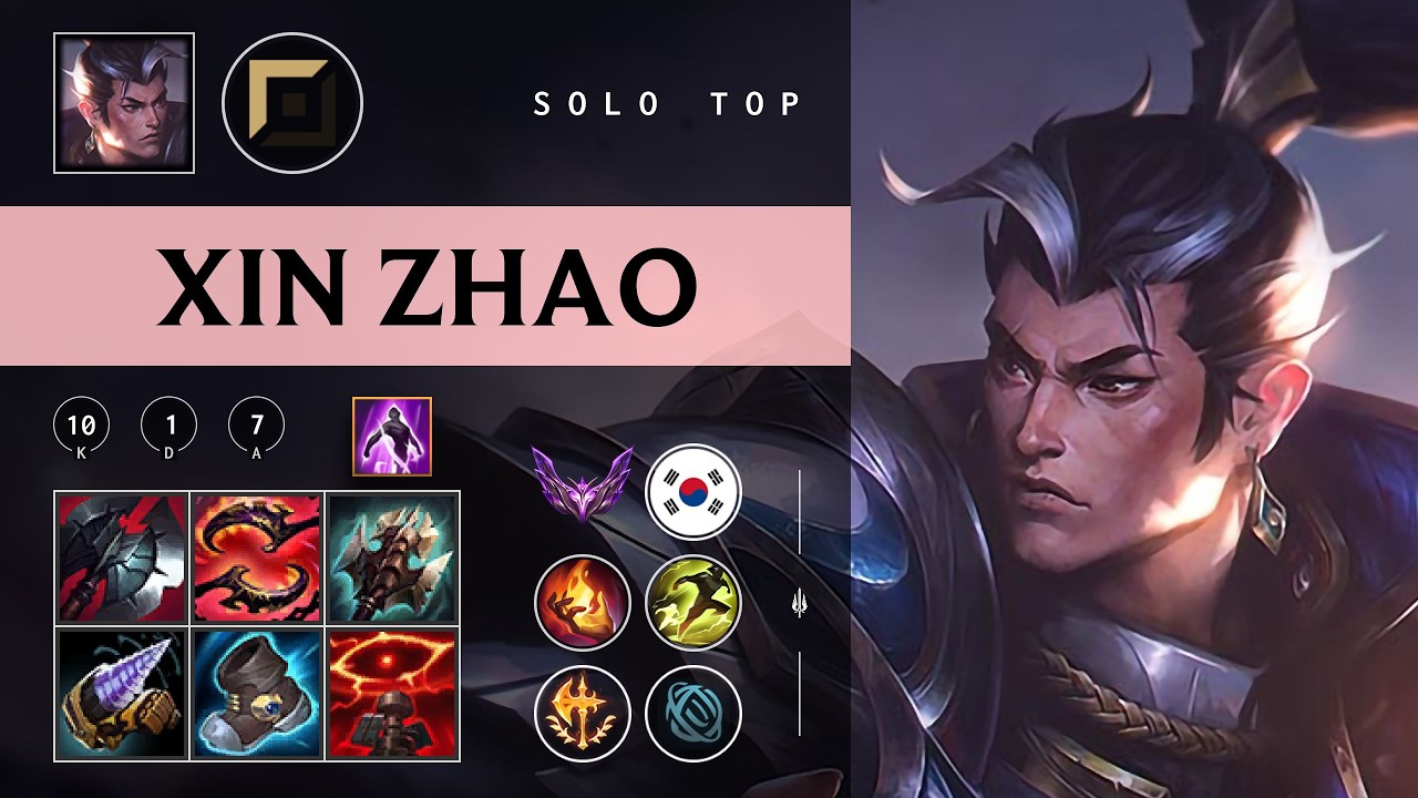 Xin Zhao Top vs Neeko - KR Master Patch 26.05
