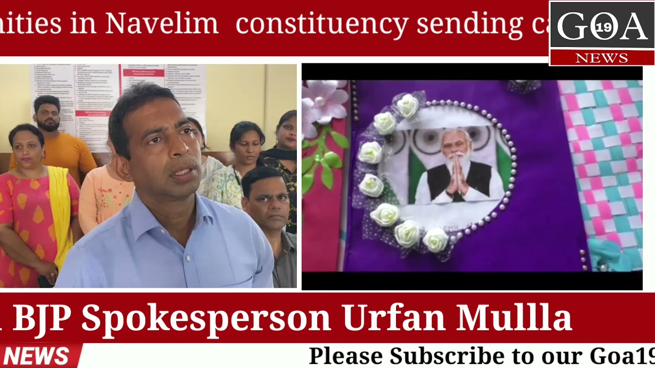 500 women from minority communities in Navelim assembly constituency are sending cards to PM Modi
