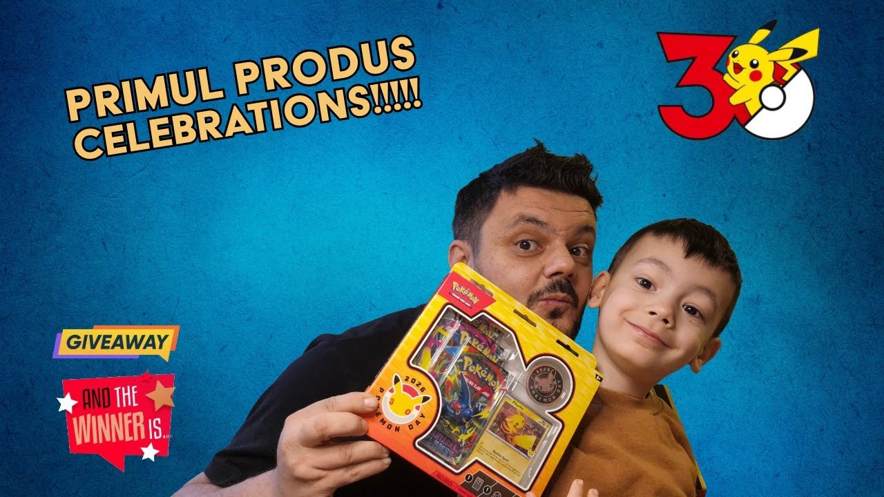 ep 115 La multi ani Pikachu cu Pokemon Day 2026 Collection!!!! + anuntam castigator giveaway