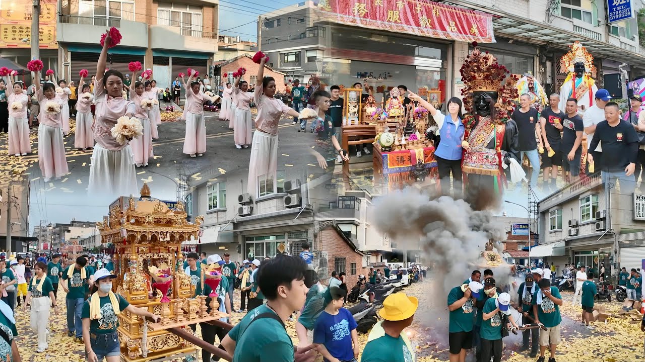 太有趣了！朴子市長幫八爺看看七爺躲在哪裡！「朴子安真壇」「朴子旨安壇」聯合慶讚「朴子配天宮」樸仔媽聖誕祈安遶境大典