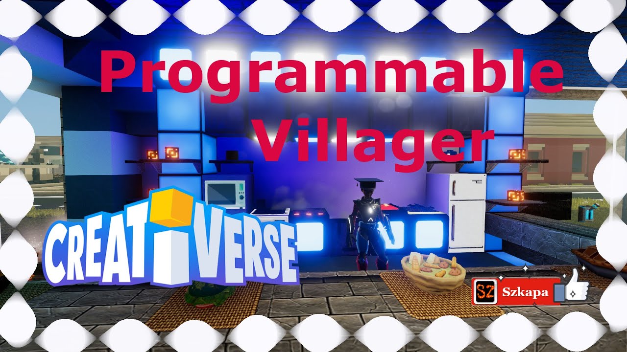 Creativerse Poradnik: Programmable Villager. Jak zaprogramować ?