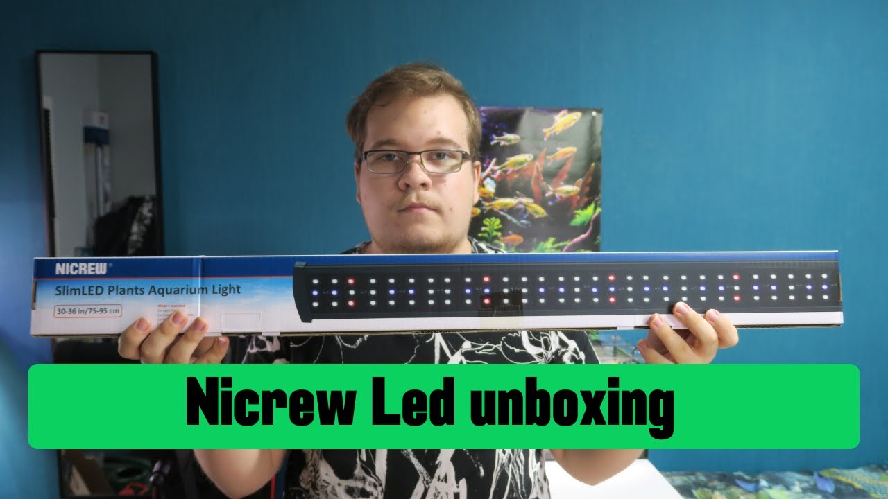 NICREW AQUARIUM LED Unboxing