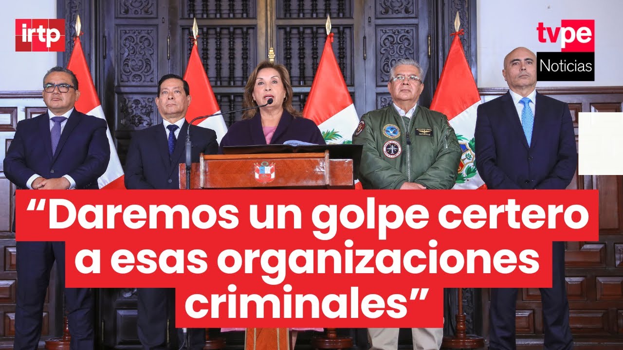 Presidenta Dina Boluarte lidera firma de convenio para construcción de nuevo penal El Frontón