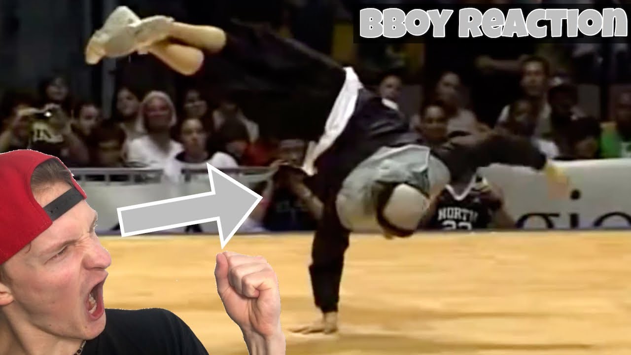 Реакция Bboy на Bboy Physicx против Bboy Junior | 2006 |