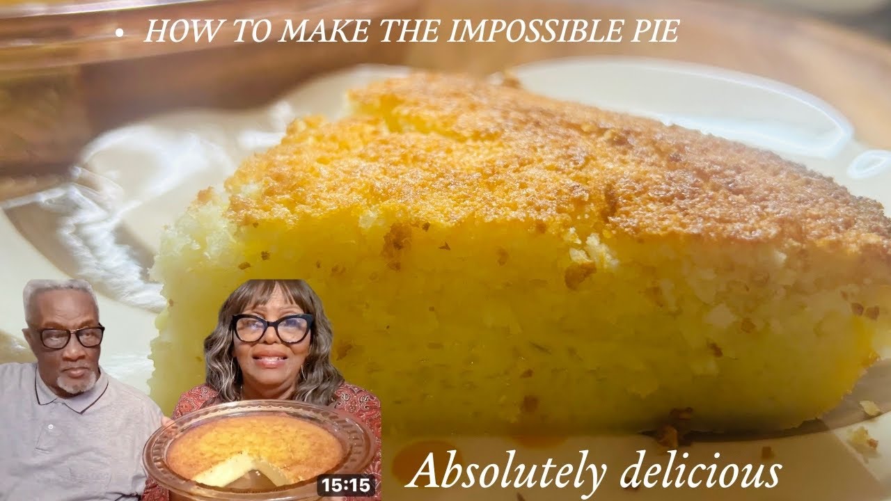 How to make the impossible pie possible (delicious)