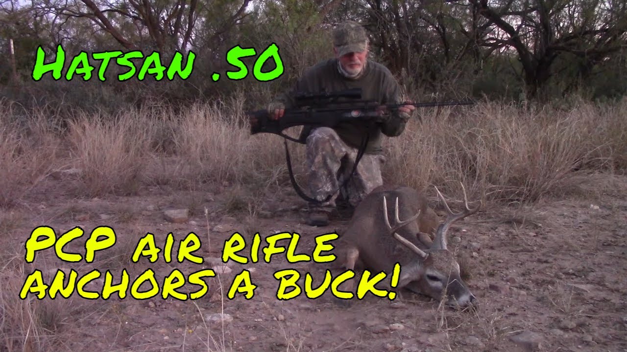 Airgun Hunt: Anchored a buck with the Hatsan Piledriver .50 caliber big bore