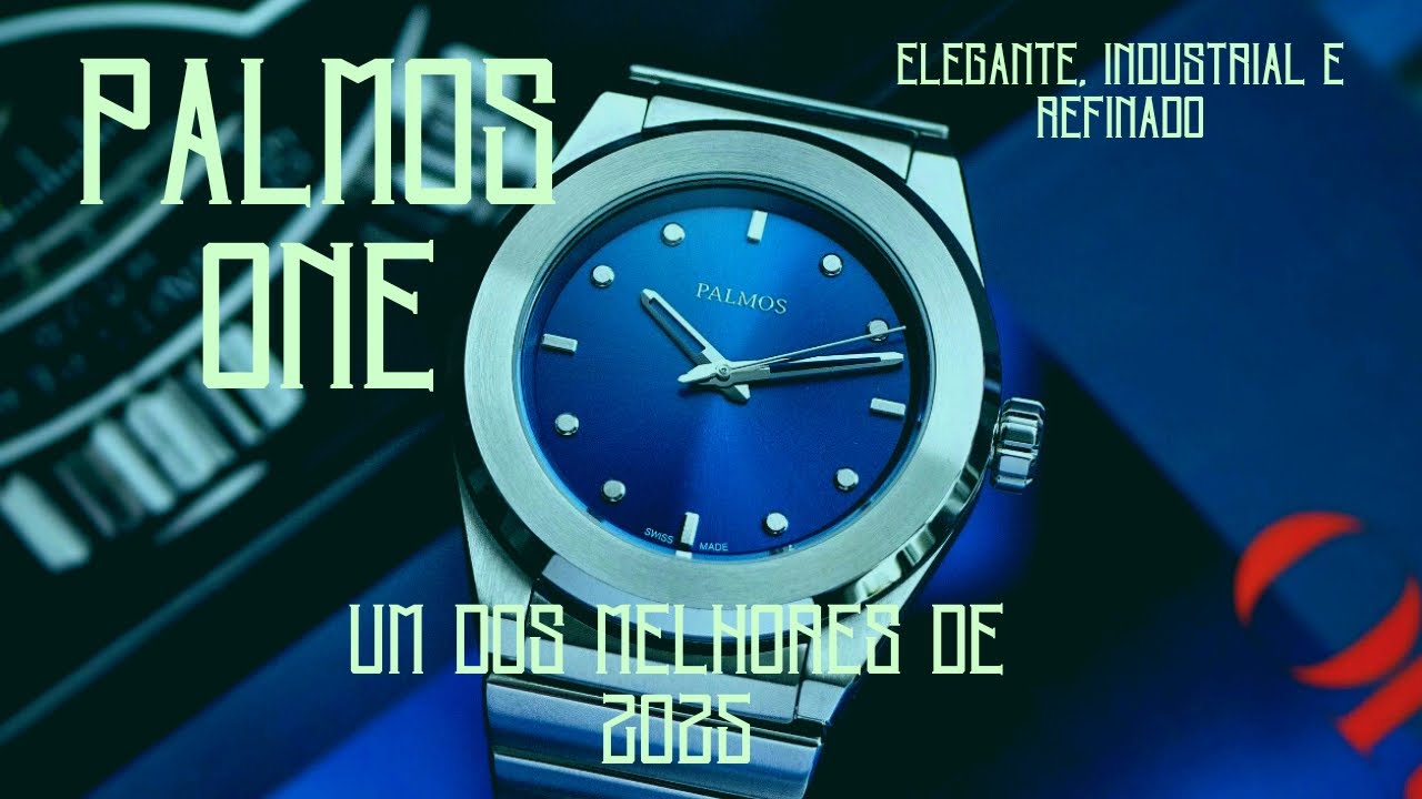 Palmos One! Uma obra de arte da marca PALMOS WATCHES!