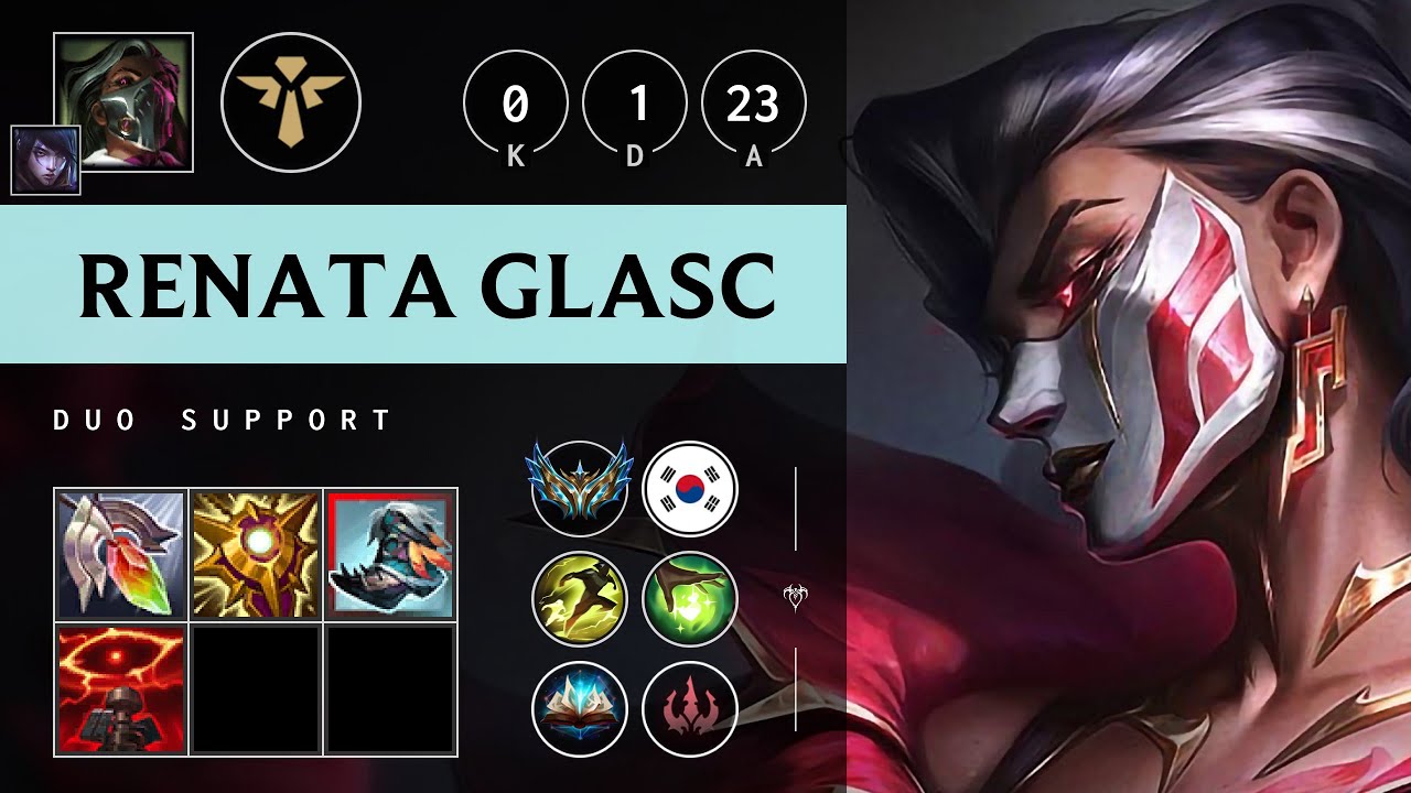 Renata Glasc Support vs Bard - KR Challenger Patch 25.18