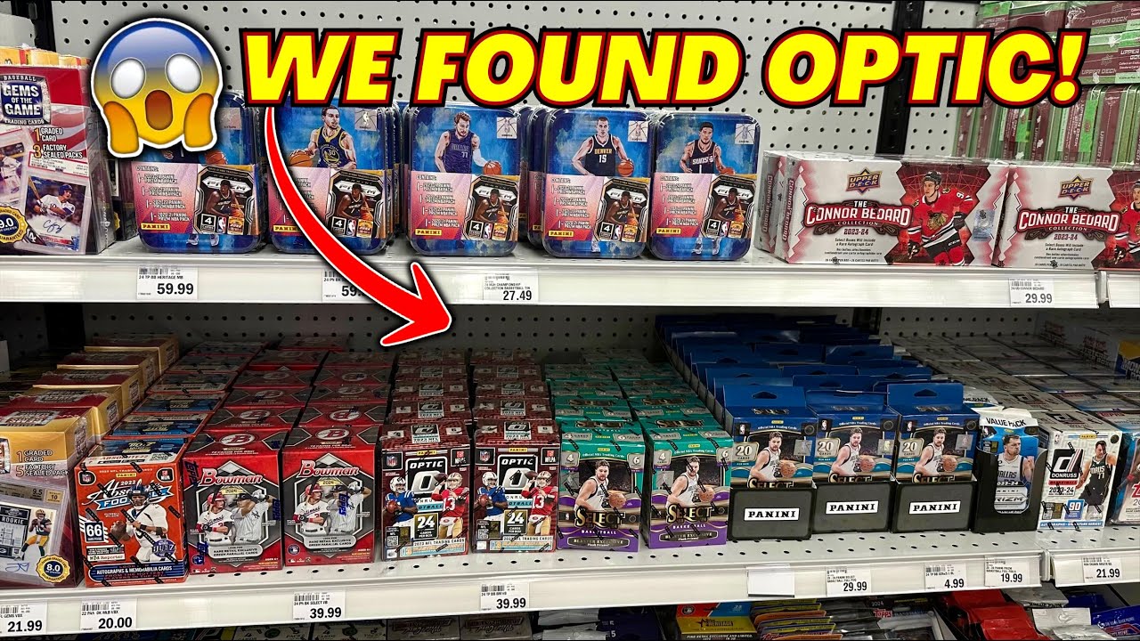 *WE FOUND THE RAREST BOXES OF FOOTBALL CARDS!😳 + OPENING MORE OPTIC!🔥
