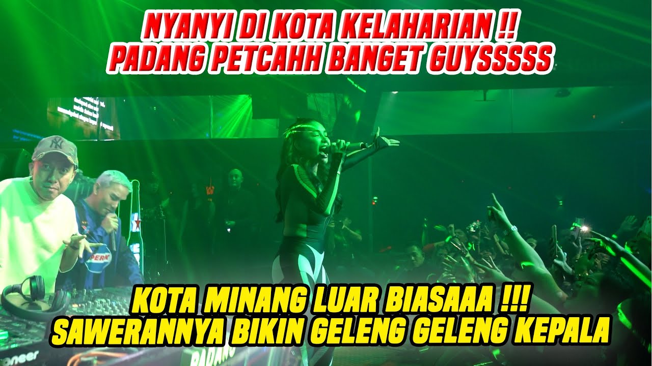 KONSER PETCAH SAMPE LUBER LUBER !! I LOVE YOU PADANG !!