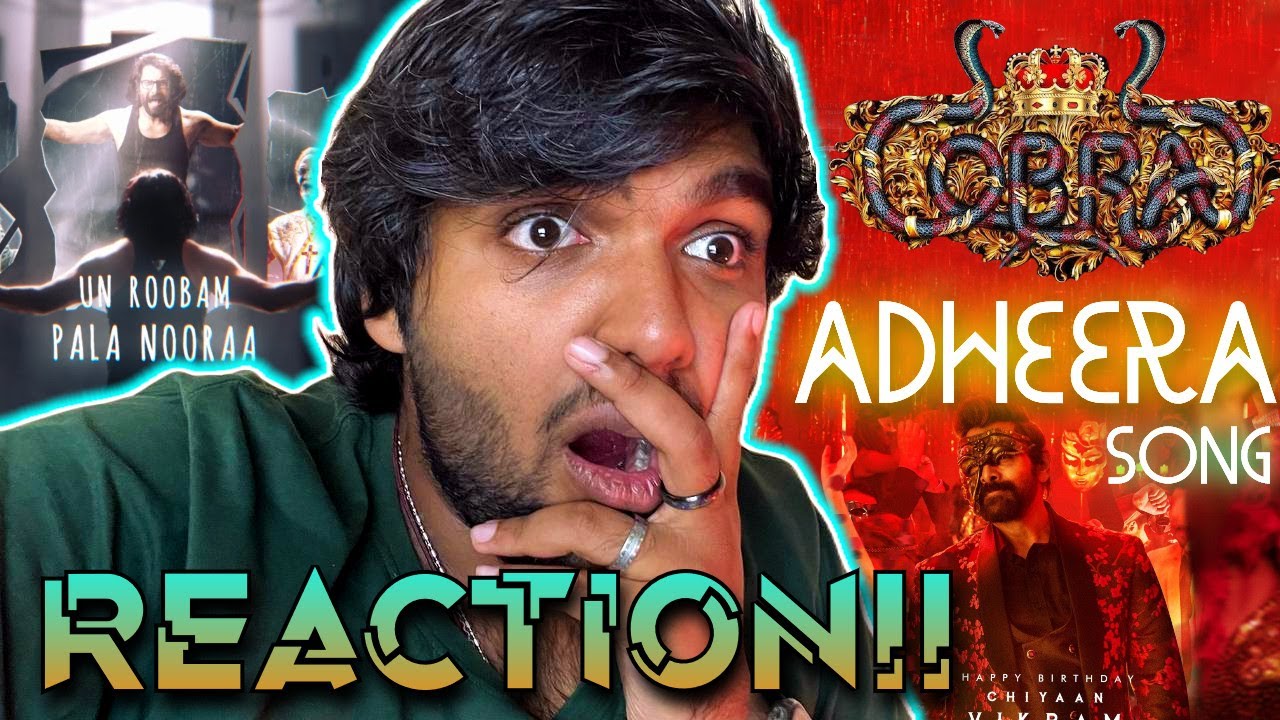 Adheeraa Lyric | Cobra | Chiyaan Vikram | @ARRahman  | Ajay Gnanamuthu | 7 Screen Studio