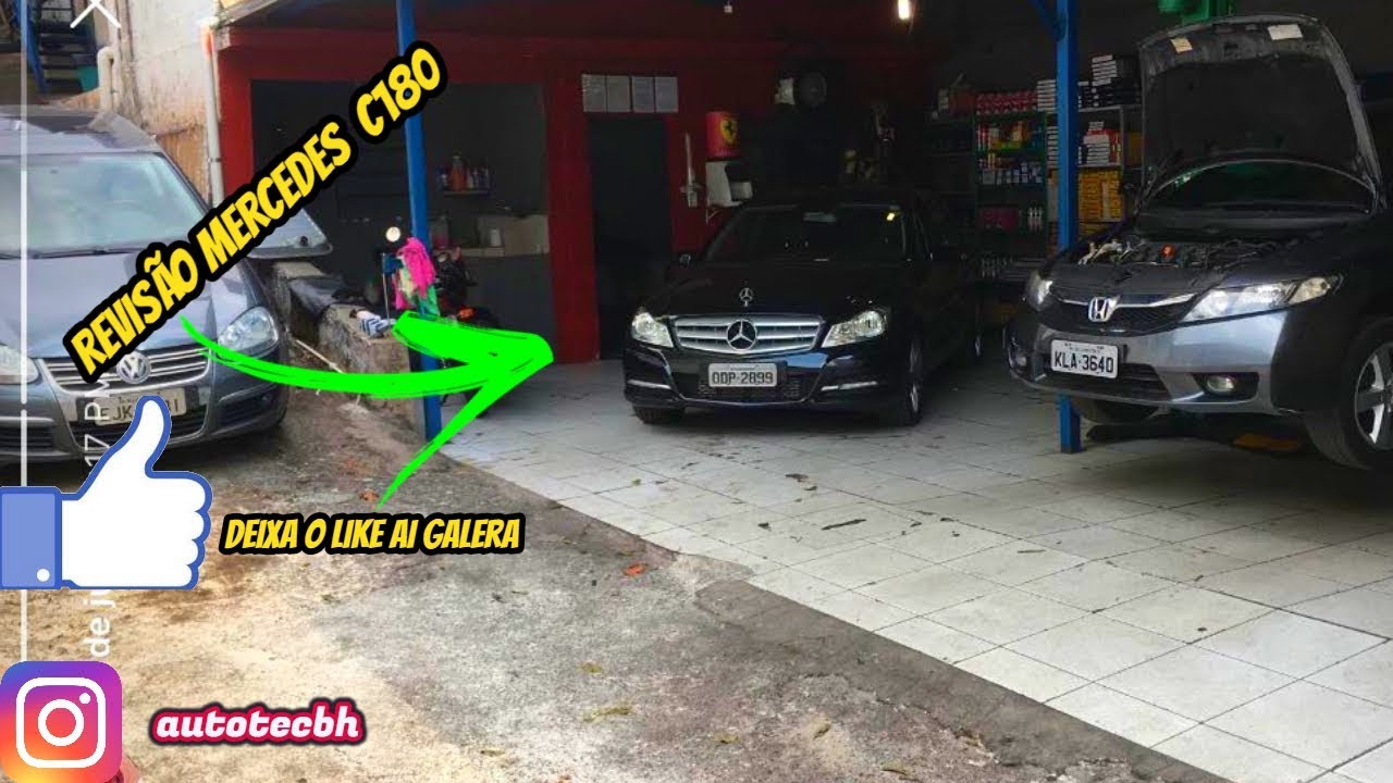 MERCEDES C180 REVISÃO
