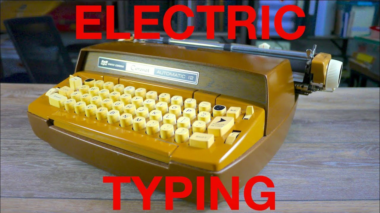 Electric Typing