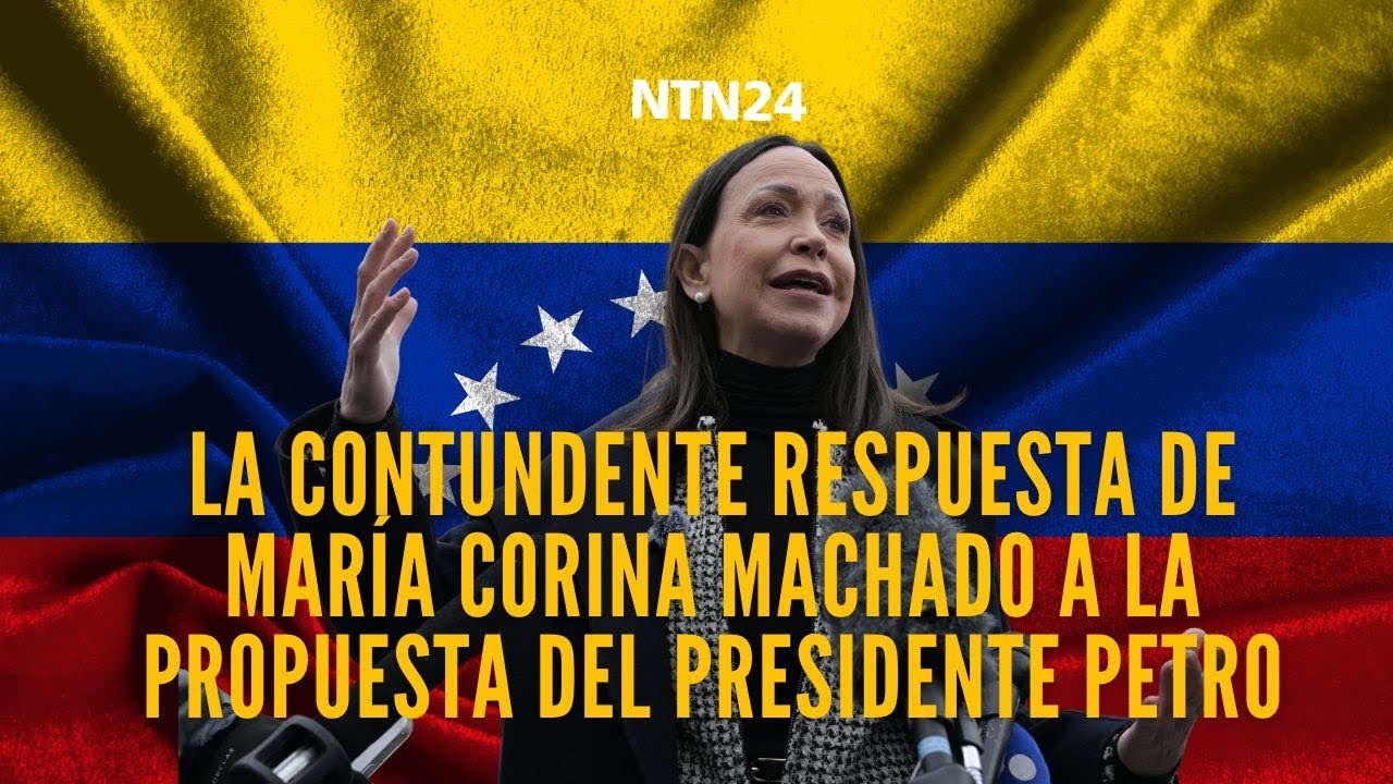 La contundente respuesta de María Corina Machado a la propuesta del presidente Petro