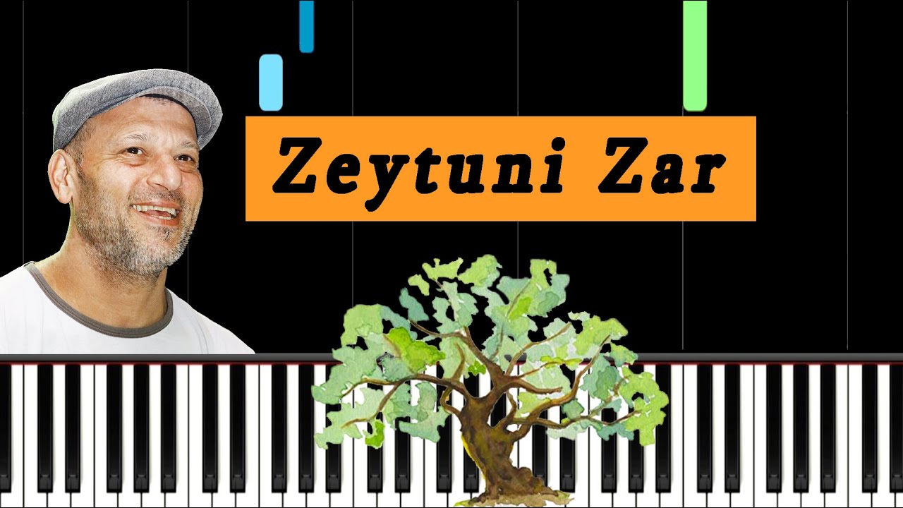 Arto Tuncboyaciyan - Zeytuni Zar - Piano Tutorial