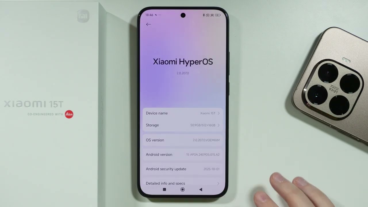 Czy Xiaomi 15T ma HyperOS 3?