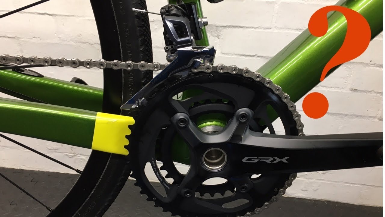 Система шатунов Shimano GRX 810 с использованием шоссейного переднего переключателя?