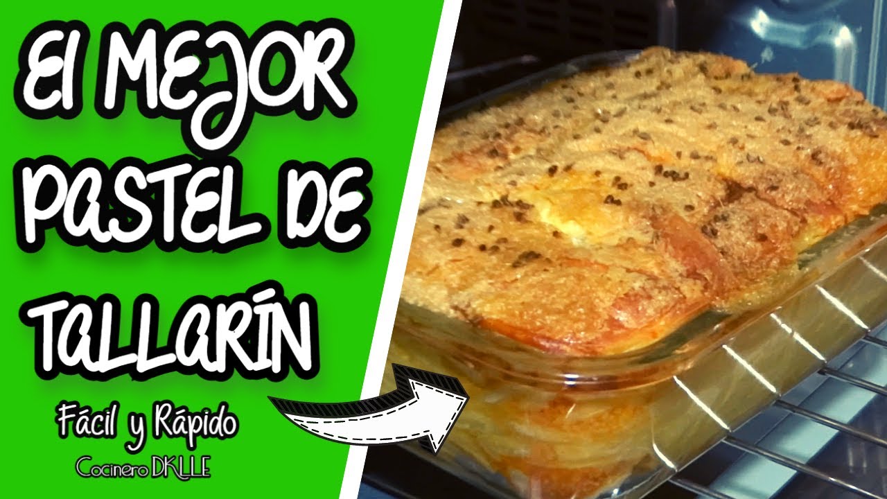 Cómo Hacer PASTEL DE TALLARÍN (Arequipeño) 😱 | Pastel de Fideos al Horno