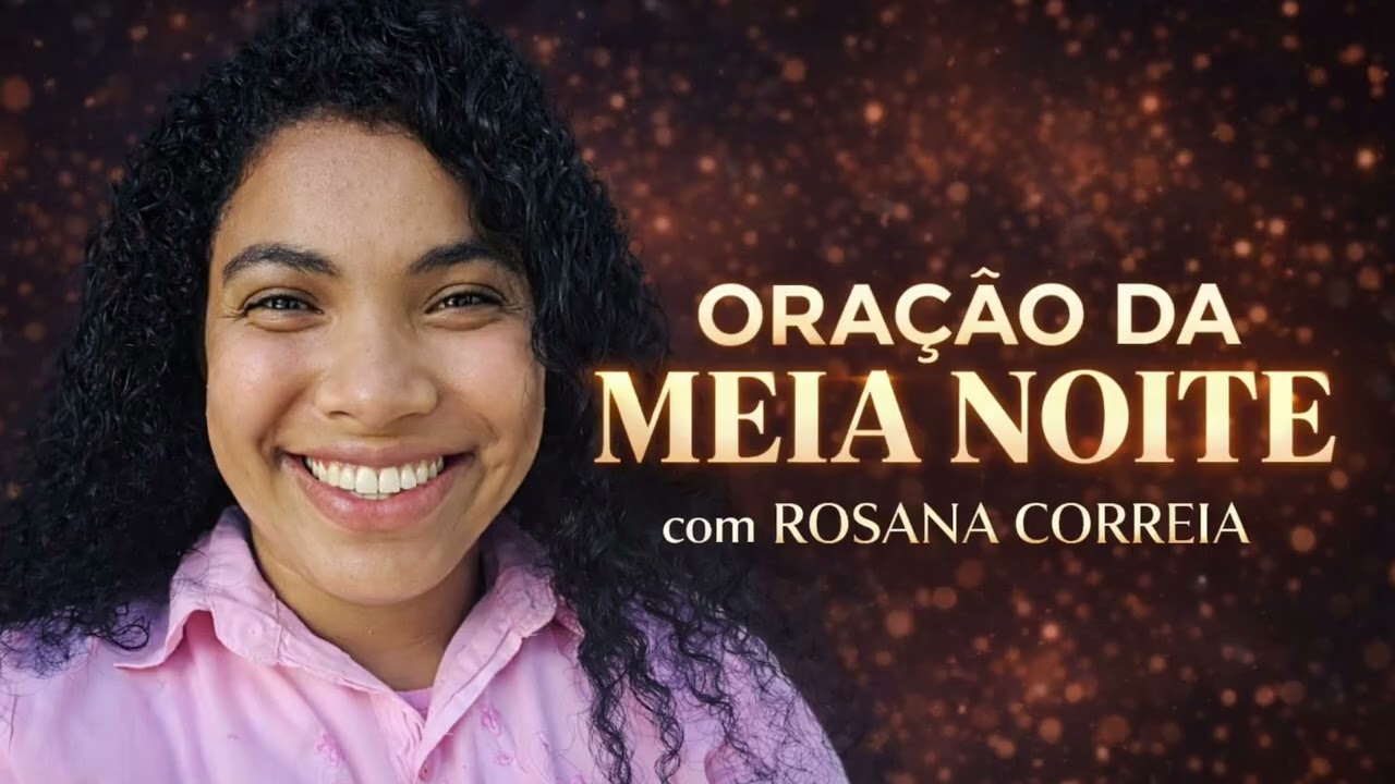 ORAÇÃO DA MEIA NOITE - CAMPANHA PORTAS ABERTAS COM ROSANA CORREIA 