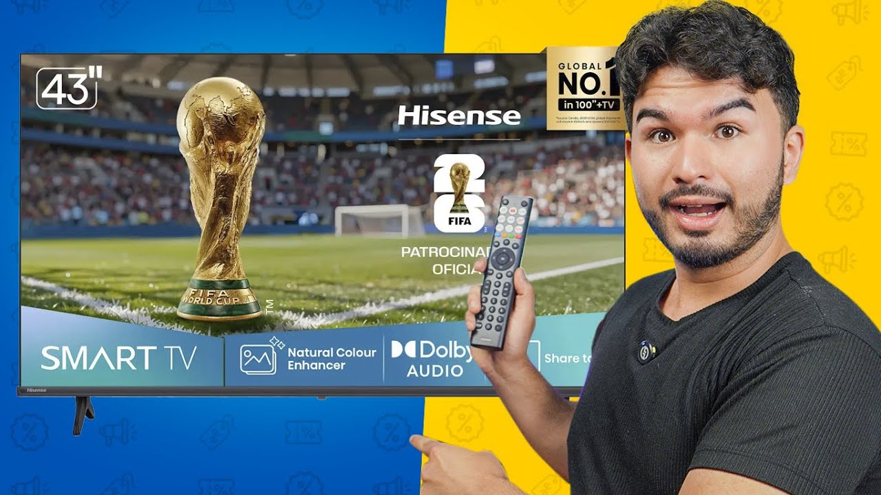 Hisense 40A4N - A Smart TV mais BARATA do momento? Vale a pena? (Unboxing e testes)