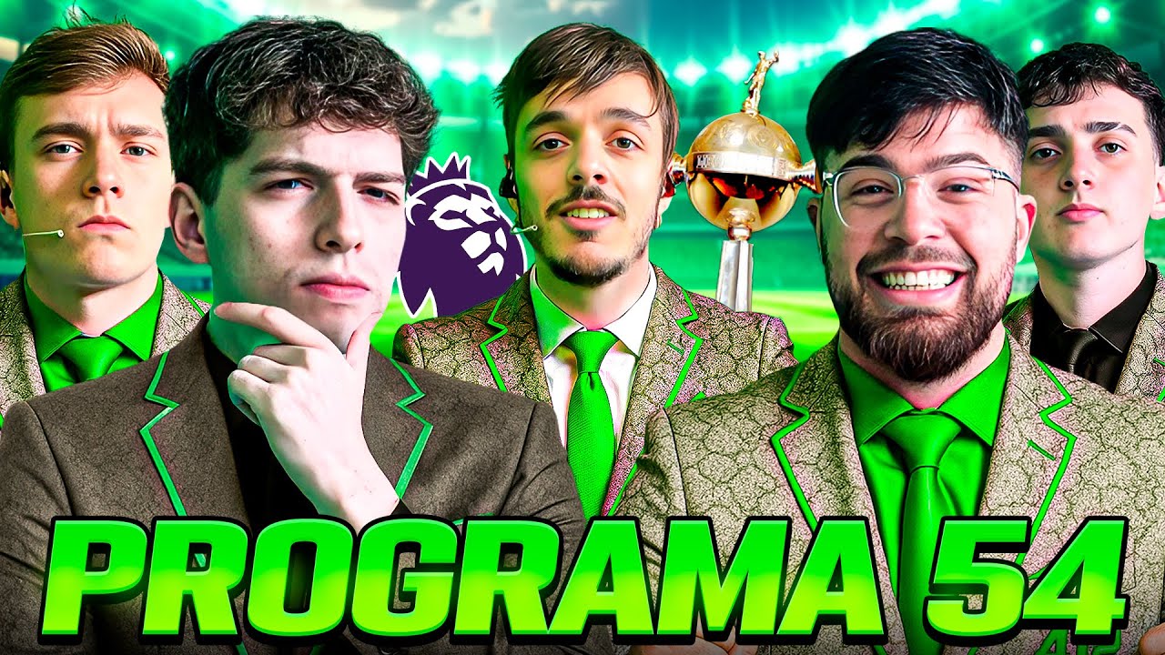 EL UNITED PUEDE GANAR LA PREMIER? + CRUCES DE LIBERTADORES + ATLETI ACABADO? - PROGRAMA 54