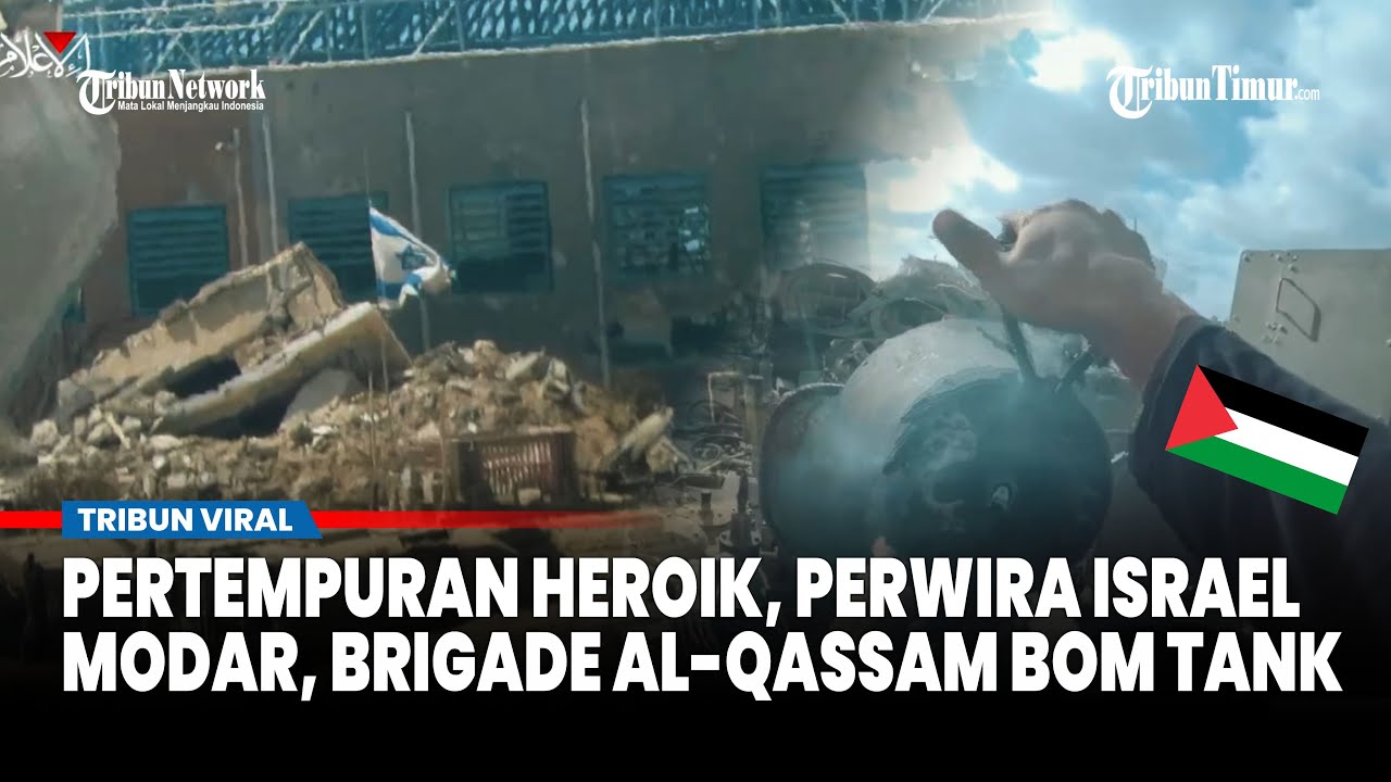 [FULL] 4 Menit Pertempuran Heroik Brigade Al-Qassam vs Militer Israel Hingga Tujuh Tentaranya Tewas