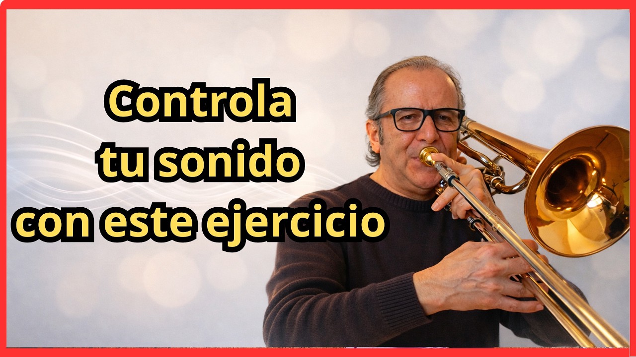 Controla tu sonido con este ejercicio de válvula de trombón 👍