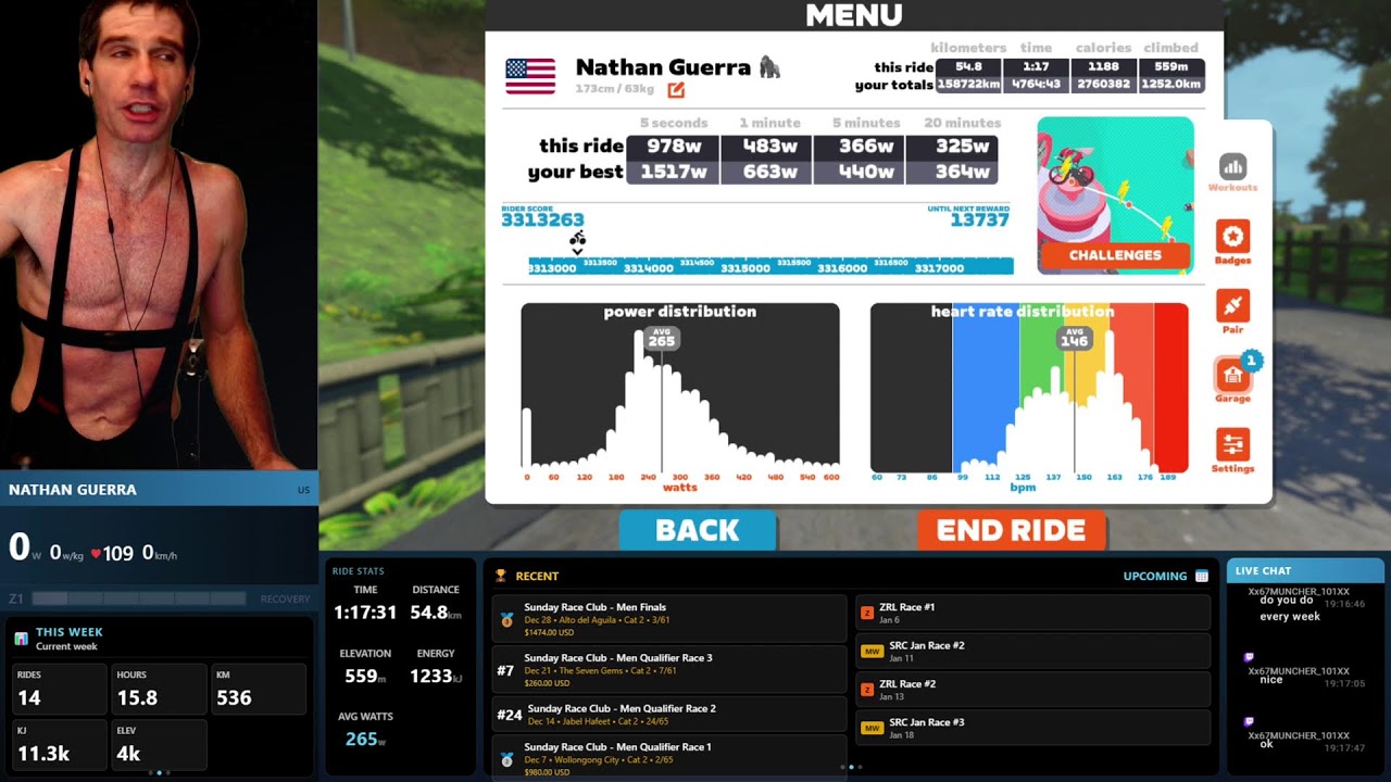 TOUR DE ZWIFT STAGE 1