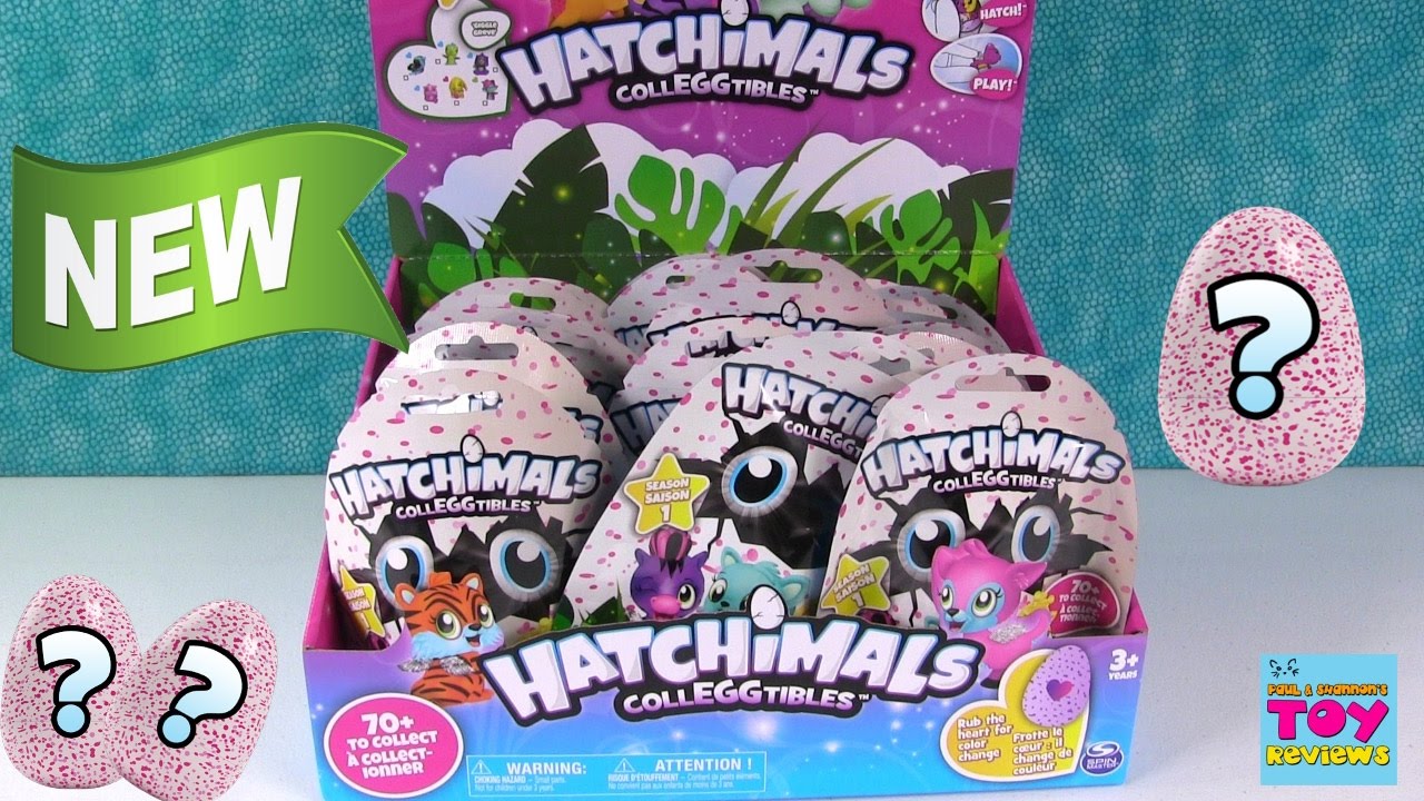 Hatchimals Colleggtibles Blind Bag Full Box Toy Opening Review | PSToyReviews