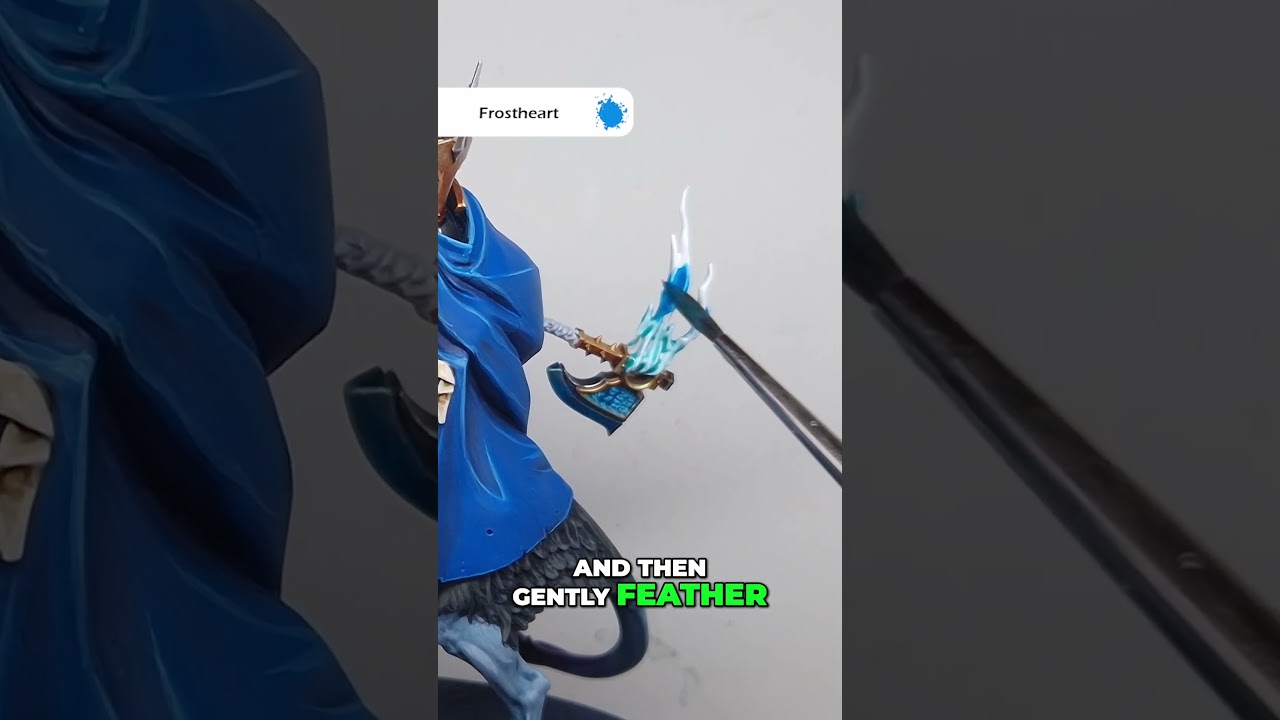 #ad Easy Tutorial How to Create a Stunning Blue Flame #warhammer #aos