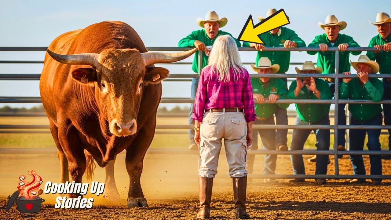 Rancher Bets No One Can Ride His Bull — But a 75-Year-Old Woman Shocks Everyone!