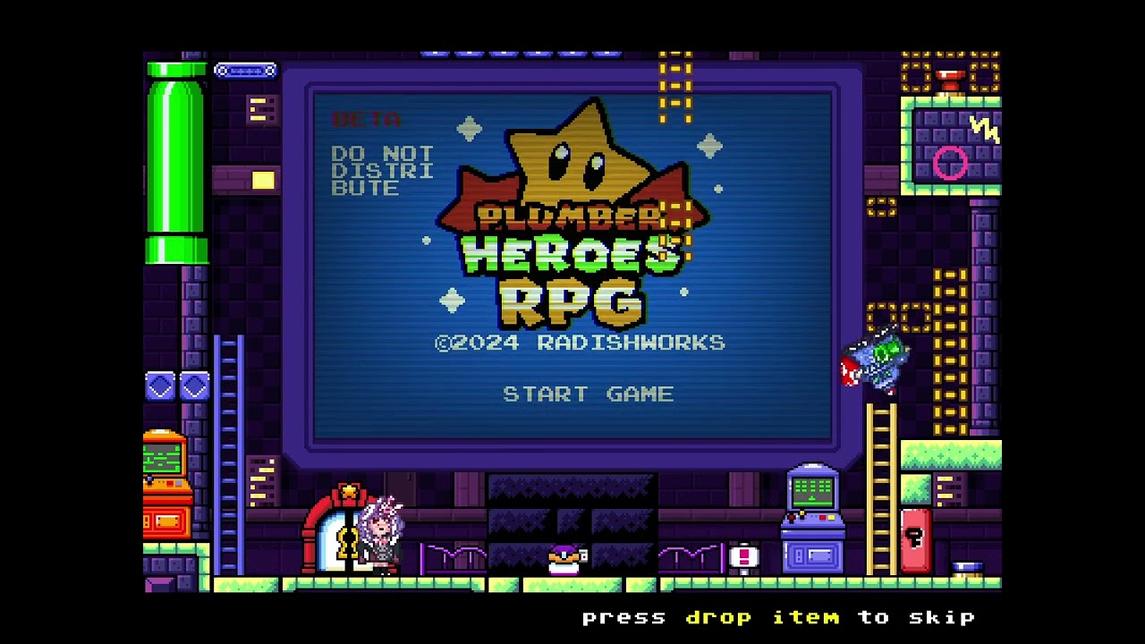 MIDNIGHT MUSEUM MANIA: Luigi VS. Michi Mochievee - PLUMBER HEROES RPG: The Video Game Anomaly