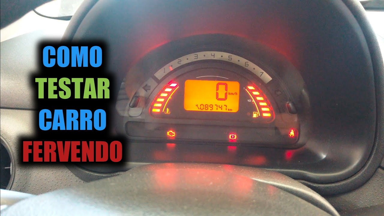 Citroën C3. Como testar se o carro está fervendo passo a passo.