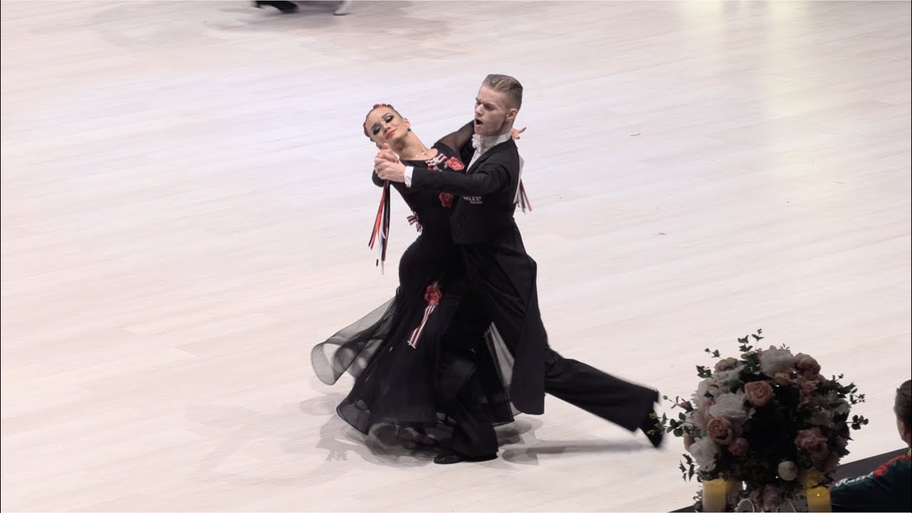 David Jenner - Elisabeth Tuigunov GER, Slow Foxtrot | WDSF World Championship Junior II Standard