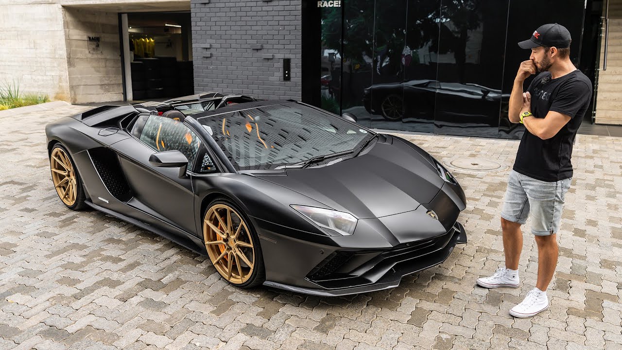 Lamborghini Aventador S Roadster с прямой трубой в Южной Африке / Дневники суперкара