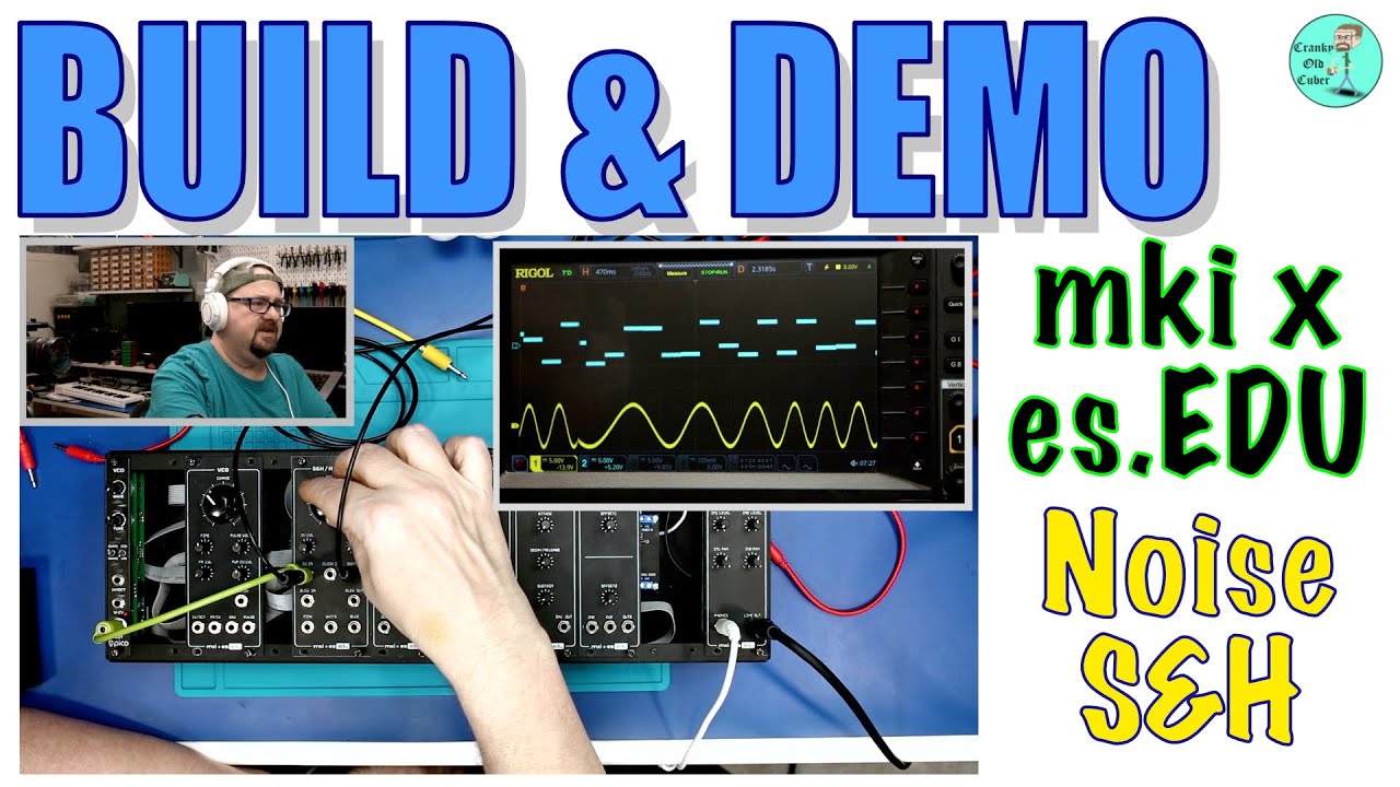 Noise/Sample & Hold - Build and Demo of the mki x es.EDU DIY System Noise/S&H Module