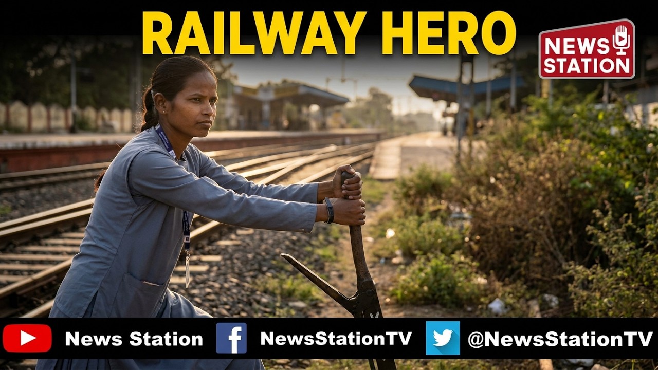 Woman Pointsman: Vital Role in Train Movement Highlighted on International Women's Day | NewsStation