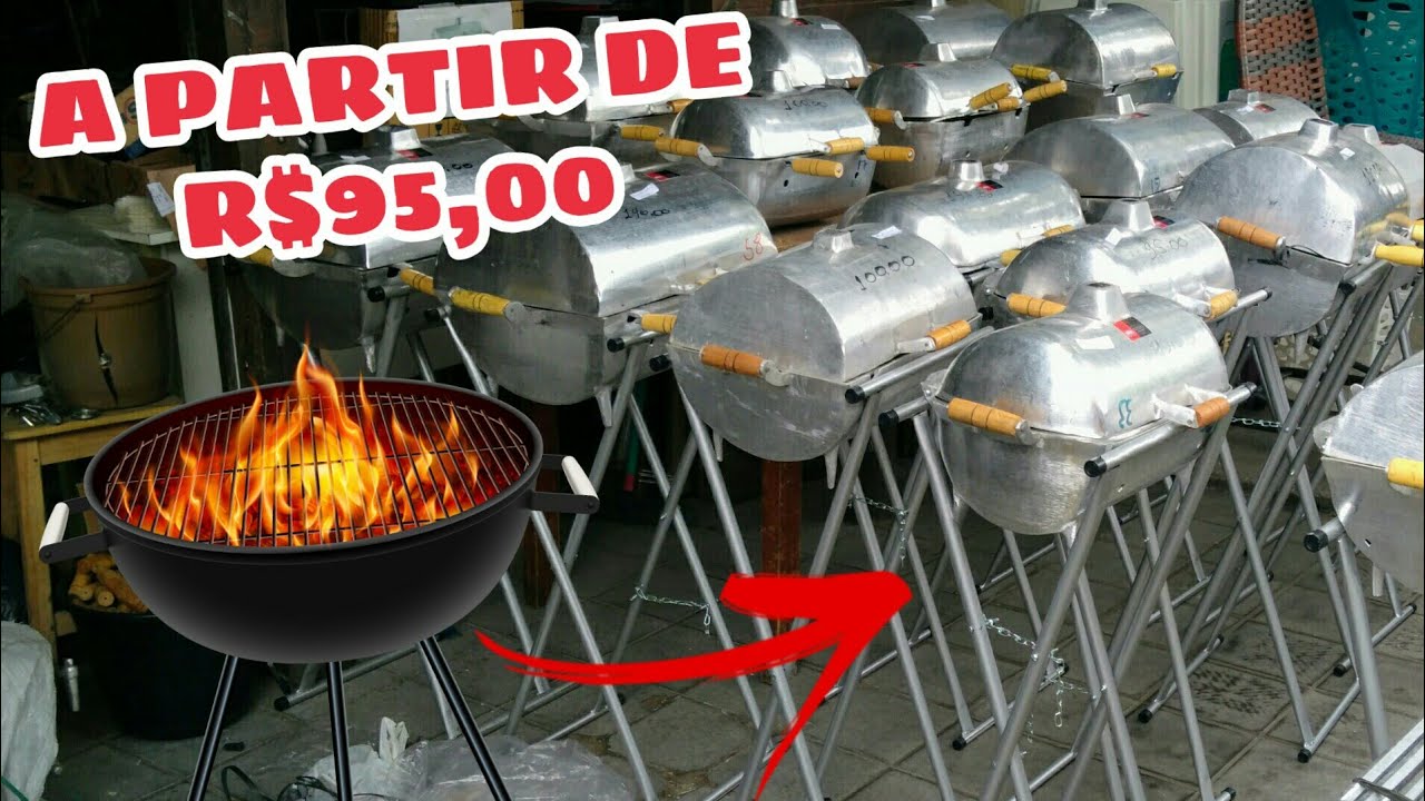 FEIRA DE CARUARU EM PERNAMBUCO | Churrasqueiras e Panelas em Alumínio
