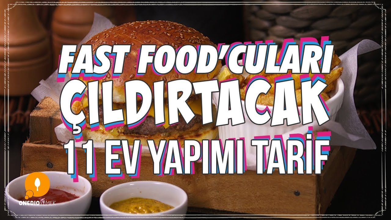 Fast Food'cuları Çıldırtacak 11 Ev Yapımı Tarif - Pratik Yemek Tarifleri