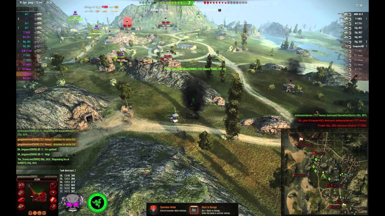 WOT CW: OMNI vs EFE: Mines. At last. :D