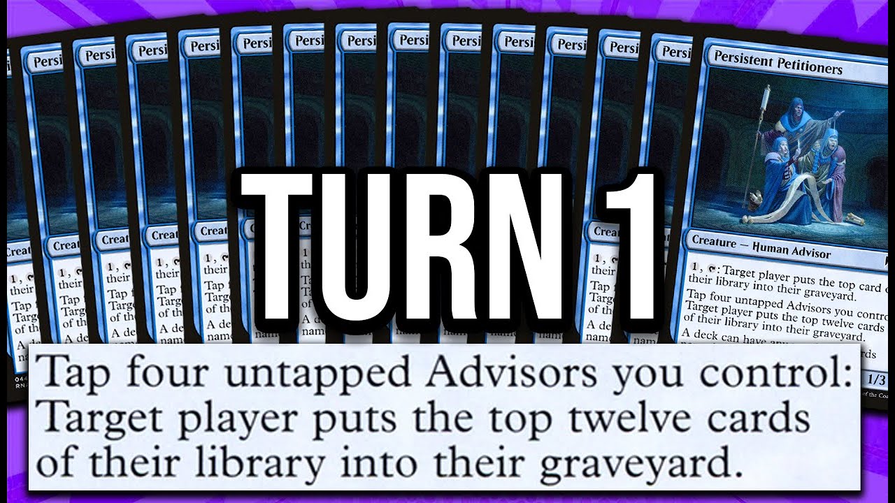 I Cast 22 Persistent Petitioners Turn 1 and WON! (Gameplay)