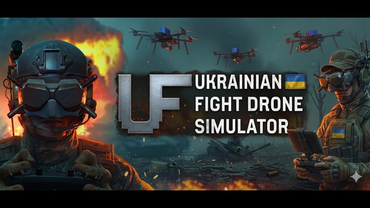 Обзор Ukrainian Fight Drone Simulator