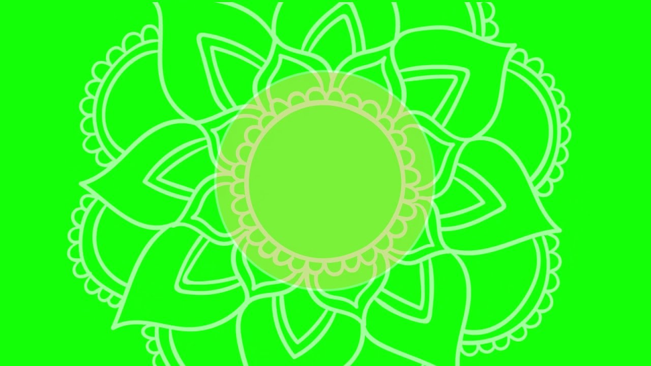 yoga green screen