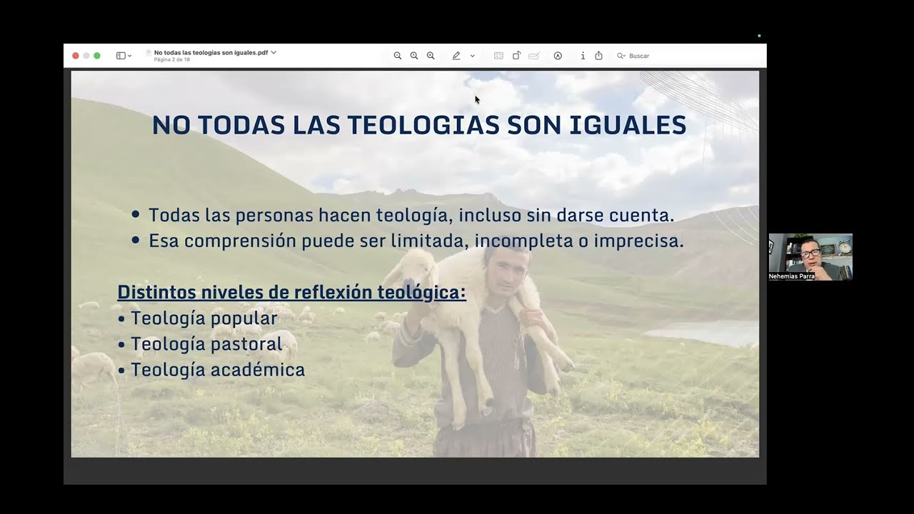 Lección 2 - Introducción a la teología 2026 - Dr. Parra